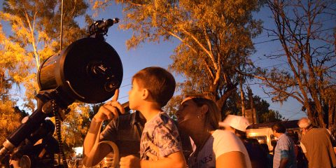 Los Telescopios del OAC participaron del Programa Derecho al Verano