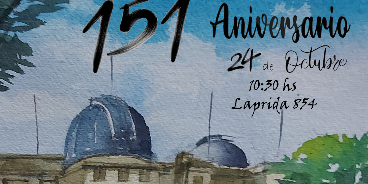 El Observatorio Astronómico de Córdoba celebró su aniversario 151