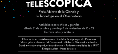 Telescópica: Feria de la ciencia y la tecnología en el Observatorio