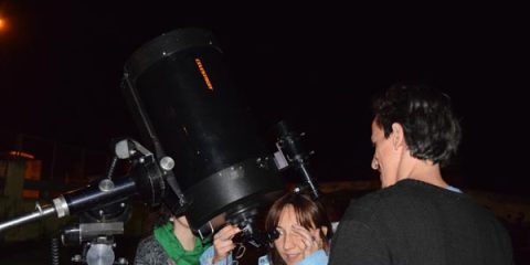 Se realizó la primera visita del año del Telescopio Itinerante