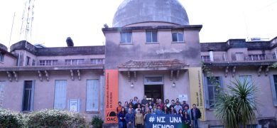 El Observatorio Astronómico de Córdoba, se adhiere a la campaña «#Ni una menos» .