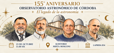 155 años mirando el cielo: el Observatorio Astronómico de Córdoba celebra su historia y reconoce a cuatro grandes trayectorias de la astronomía