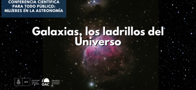 Nueva conferencia científica en el ciclo Mujeres en la Astronomía