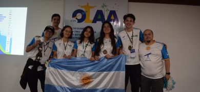 Orgullo argentino: todos los representantes nacionales ganaron medallas en la Olimpíada Latinoamericana de Astronomía y Astronáutica