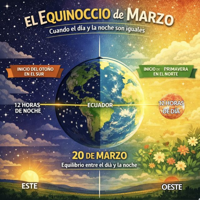 Cuando el día y la noche duran casi lo mismo: llega el equinoccio de marzo