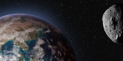 Descubren un asteroide próximo a la Tierra