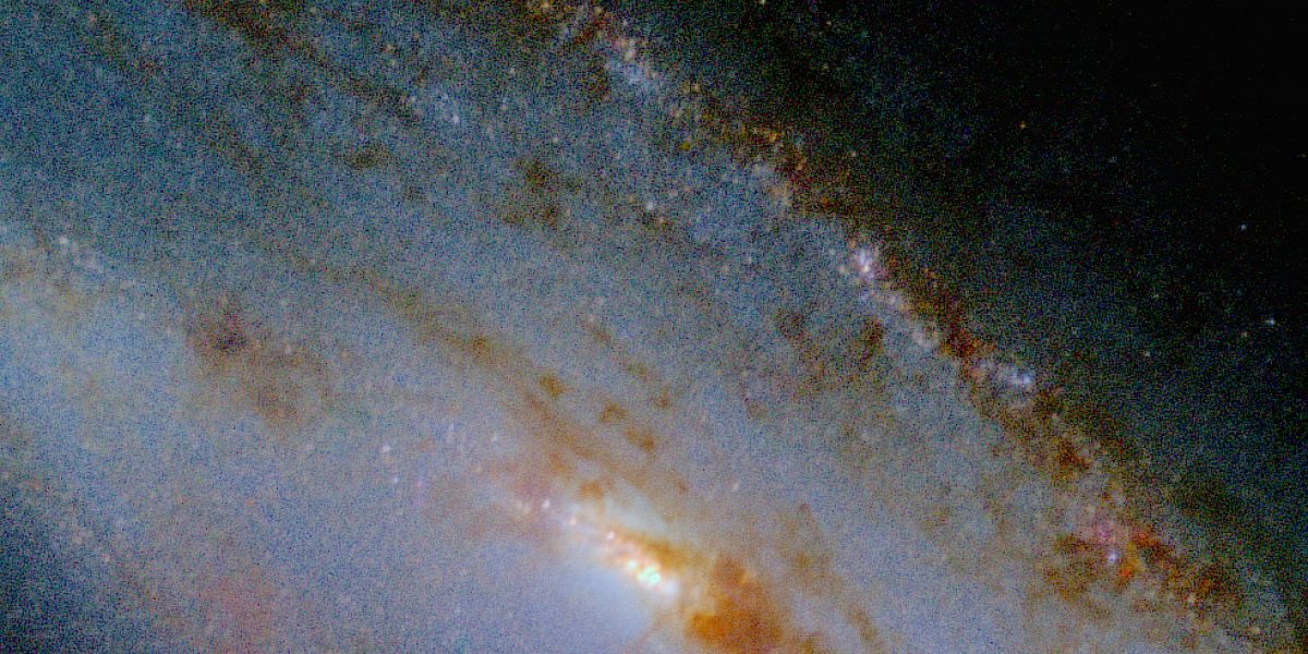 Develando el candidato a núcleo de NGC 253