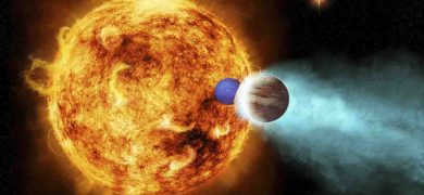 Estudian qué podría ocurrir con planetas gaseosos en sistemas con estrellas gigantes rojas