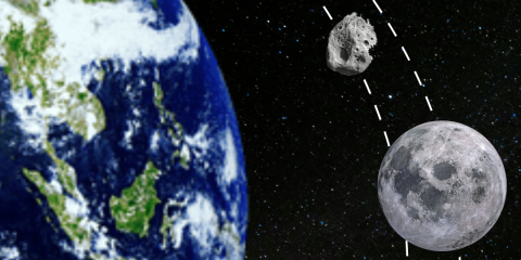 Un nuevo «satélite» temporal para la Tierra: el asteroide 2024 PT5