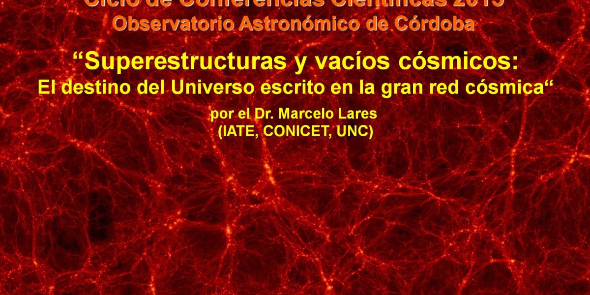 Superestructuras y vacíos cósmicos: el destino del universo escrito en la gran red cósmica